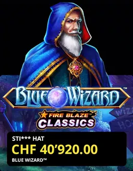 Blue Wizard Fire Blaze Classic